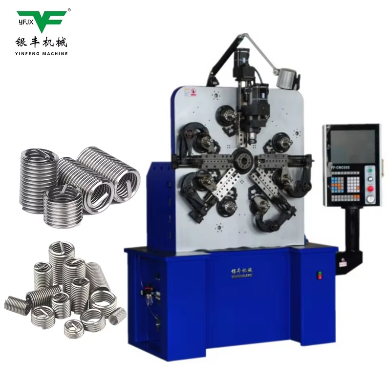 Helicoil Spring Making Machine YF-CNC-M14-M40