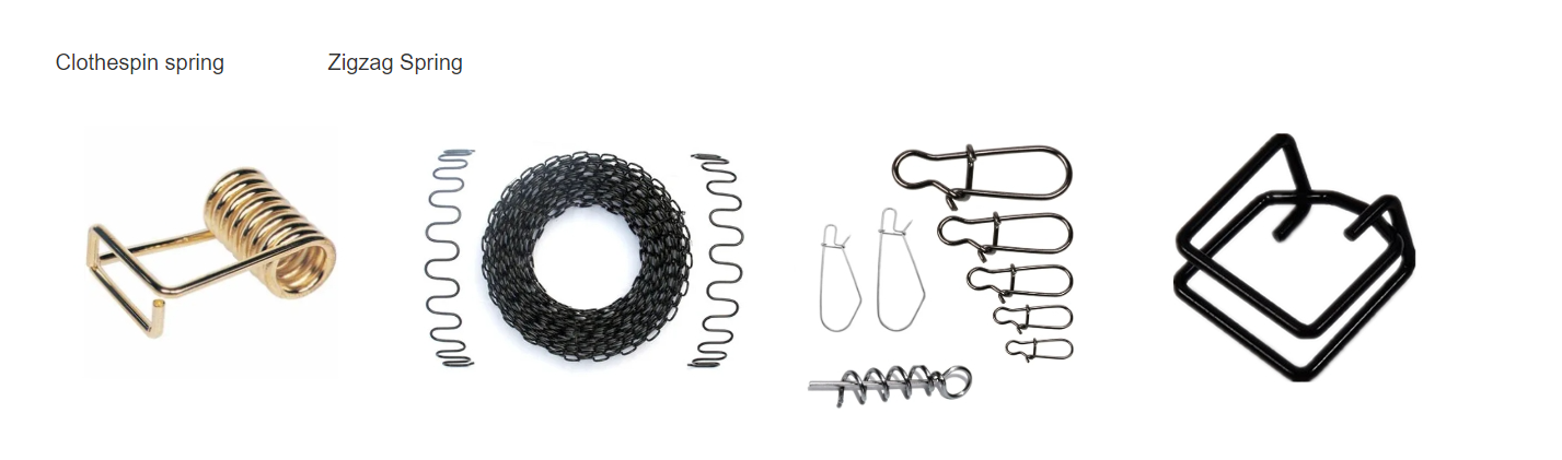 CLothespin spring Zigzag Spring