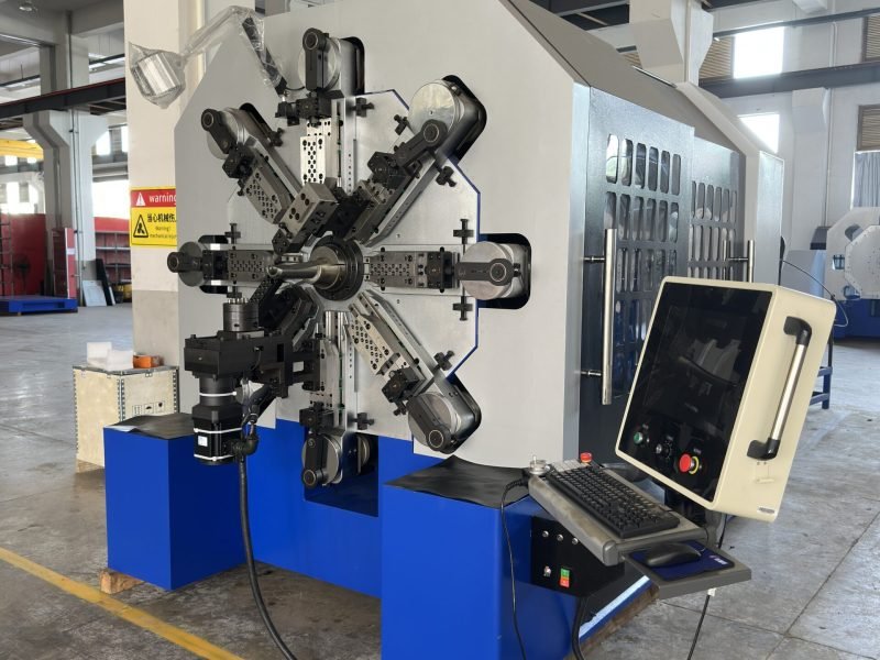 CNC1280 CAMLESS SPRING MACHINE